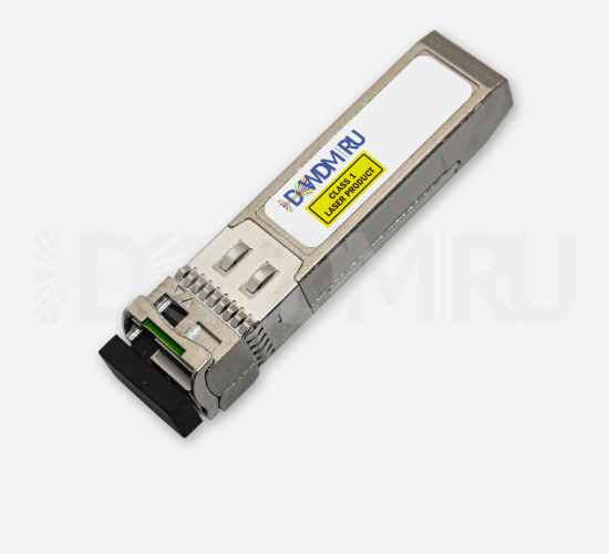 IBM совместимый Оптический SFP+ одноволоконный модуль одноволоконный одномодовый, 10Гб/с, WDM, 80км, 1270/1330нм, 1xLC, DDM - ДВДМ.РУ (DSO-10-16D)